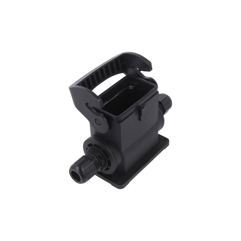 Carcasă pentru conectori HDC Han-Eco B 10B dreaptă | Electronic-mag.ro | Componente Electronice