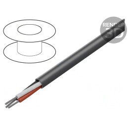 Cablu Alpha Essential 3x18AWG neecranat 30,5m Cu 300V | Electronic-mag.ro | Componente Electronice