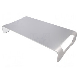 Stand pentru monitor | 20kg | aluminiu | Dim: 400x210x63mm | Thk: 5mm | BP0033