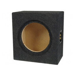 Carcasă Difuzor MDF Gri 200mm Frezare VW 8l | Electronic-mag.ro | Componente Electronice