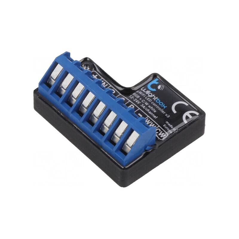 Controler LED în carcasă 12-24V IP20 | Electronic-mag.ro | Componente Electronice