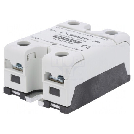 Releu Semiconductor 25A 1-Fazat 20-265VAC 48-660VAC | Electronic-mag.ro | Componente Electronice