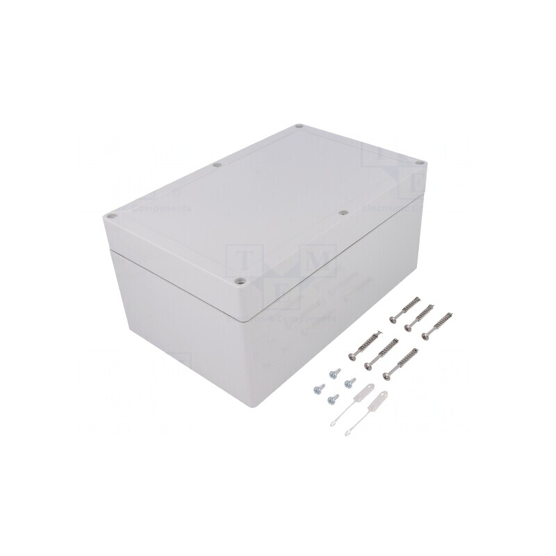 Carcasă universală ABS gri 162x252x120 mm | Electronic-mag.ro | Componente Electronice