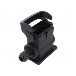 Carcasă pentru Conectori HDC Han-Eco B Dimensiune 10B Drept | Electronic-mag.ro | Componente Electronice
