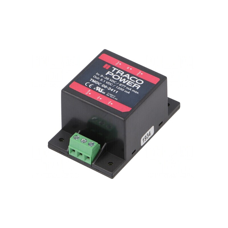 Convertor DC/DC 6W 9-36V la 5,1V 1200mA | Electronic-mag.ro | Componente Electronice Convertor DC/DC 6W 9-36V la 5,1V 1200mA | Electronic-mag.ro | Componente Electronice