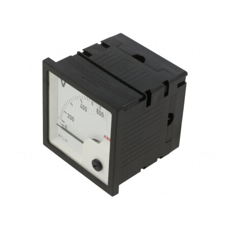 Voltmetru Panou 0-600V 72x72mm Clasa 1.5 | Electronic-mag.ro | Componente Electronice