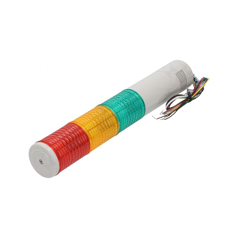 Coloană de Semnalizare LED Roșu/Ambră/Verde 24V | Electronic-mag.ro | Componente Electronice Coloană de Semnalizare LED Roșu/Ambră/Verde 24V | Electronic-mag.ro | Componente Electronice