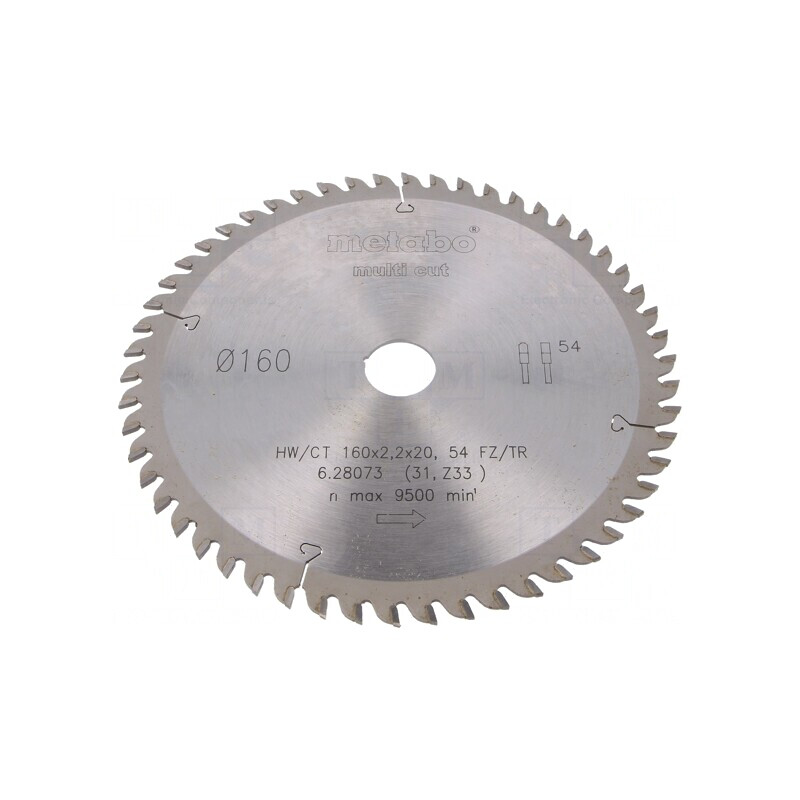 Disc Ferăstrău Circular 160mm 54 Dinți | Electronic-mag.ro | Componente Electronice Disc Ferăstrău Circular 160mm 54 Dinți | Electronic-mag.ro | Componente Electronice