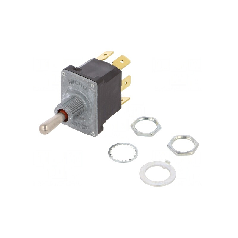 Comutator Basculant DPDT ON-OFF-ON 6A 230V IP67 | Electronic-mag.ro | Componente Electronice Comutator Basculant DPDT ON-OFF-ON 6A 230V IP67 | Electronic-mag.ro | Componente Electronice