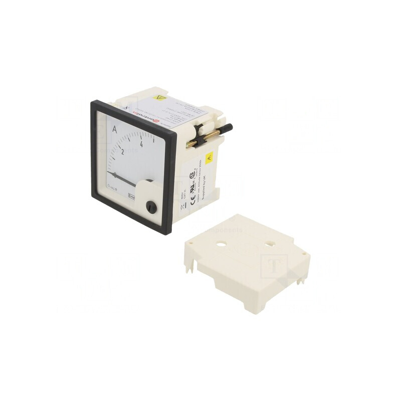 Ampermetru pe panou 0-5A Clasa 1.5 72x72mm | Electronic-mag.ro | Componente Electronice