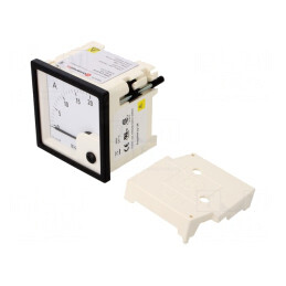 Ampermetru pe panou 0-20A 72x72mm | Electronic-mag.ro | Componente Electronice