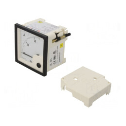 Ampermetru pe panou DC 0-25A Clasa 1,5 72x72mm | Electronic-mag.ro | Componente Electronice