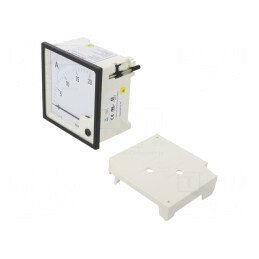 Ampermetru pe Panou DC 0-20A Clasa 1.5 96x96mm | Electronic-mag.ro | Componente Electronice