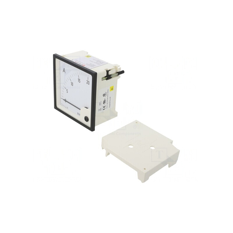 Ampermetru pe Panou DC 0-20A Clasa 1.5 96x96mm | Electronic-mag.ro | Componente Electronice