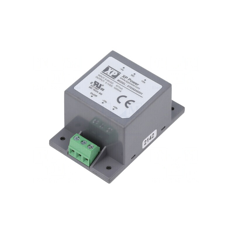 Convertor DC/DC 6W 9-36V la 5.1V 1.2A | Electronic-mag.ro | Componente Electronice Convertor DC/DC 6W 9-36V la 5.1V 1.2A | Electronic-mag.ro | Componente Electronice