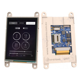 Afișaj TFT 2.8" 320x240 80kB RAM 125kB SRAM 512kB FLASH | Electronic-mag.ro | Componente Electronice