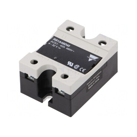 Releu Semiconductor 40A 1-Fazat 4-32VDC 42-530VAC | Electronic-mag.ro | Componente Electronice