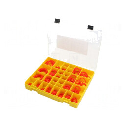 Set O-Ring-uri Silicon Metric 392 Bucăți Roșu | Electronic-mag.ro | Componente Electronice