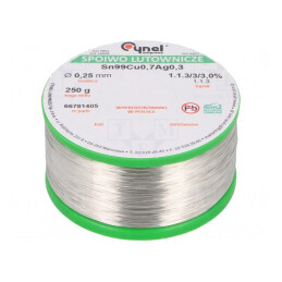 Sârmă de Lipit Fără Plumb 250g 250um Bobină | Electronic-mag.ro | Componente Electronice