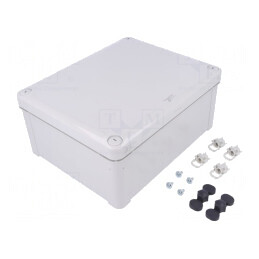 Carcasă universală policarbonat gri 194x241x107 mm | Electronic-mag.ro | Componente Electronice