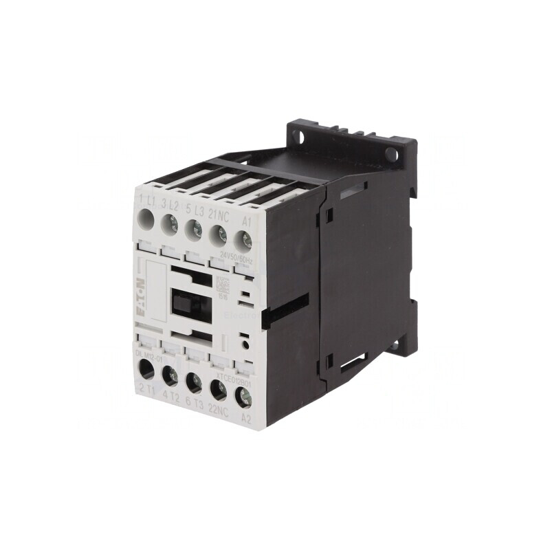 Contactor 3-polar NO cu 3 Contacte Auxiliare NC 24VAC 12A 690V | Electronic-mag.ro | Componente Electronice Contactor 3-polar NO cu 3 Contacte Auxiliare NC 24VAC 12A 690V | Electronic-mag.ro | Componente Electronice
