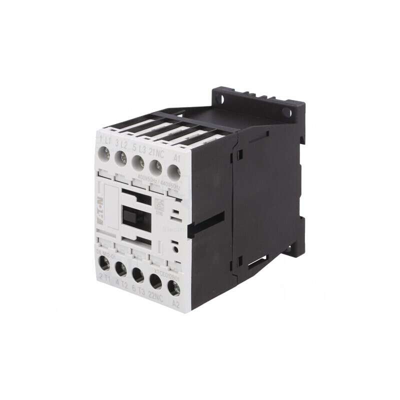 Contactor 3P NO x3 NC 400VAC 12A | Electronic-mag.ro | Componente Electronice