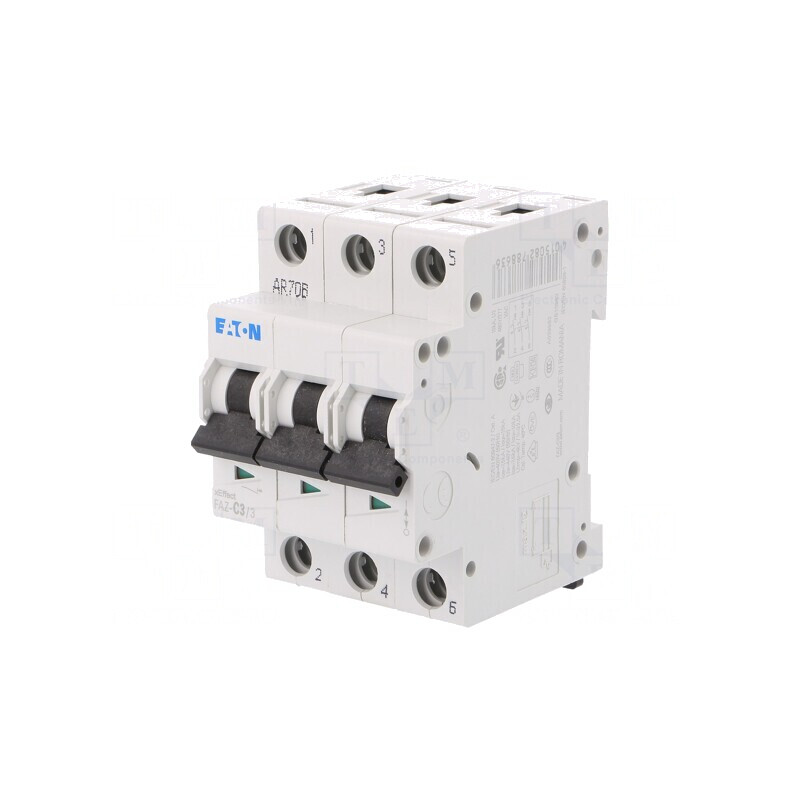 Întrerupător de Supracurent 3A 3 Poli 15kA 230/400V | Electronic-mag.ro | Componente Electronice