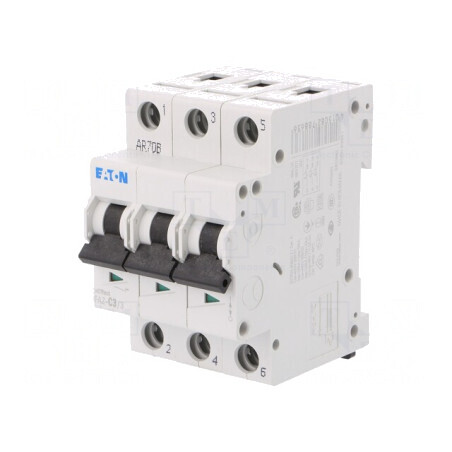 Întrerupător de Supracurent 3A 3 Poli 15kA 230/400V | Electronic-mag.ro | Componente Electronice