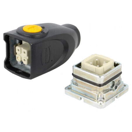 Set Conector HDC Tată-Mamă 4+3 PIN | Electronic-mag.ro | Componente Electronice