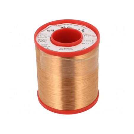 Sârmă Emailată Cupru 0,112mm 1kg | Electronic-mag.ro | Componente Electronice