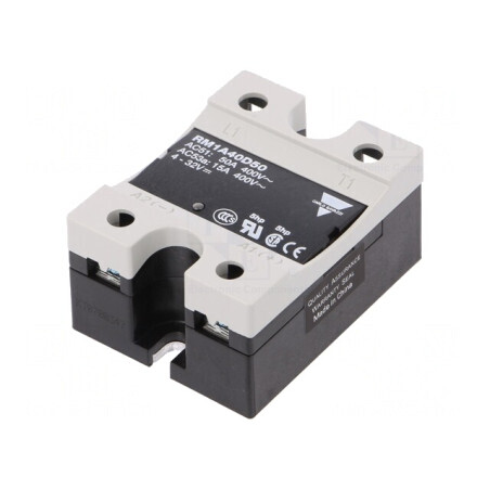 Releu Semiconductor 1-Fazat 50A 4-32VDC 42-440VAC | Electronic-mag.ro | Componente Electronice
