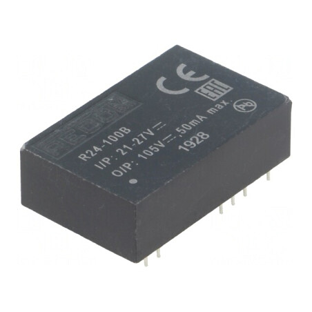 Convertor DC/DC 5W 21-27V la 56-135V DIP24 | Electronic-mag.ro | Componente Electronice