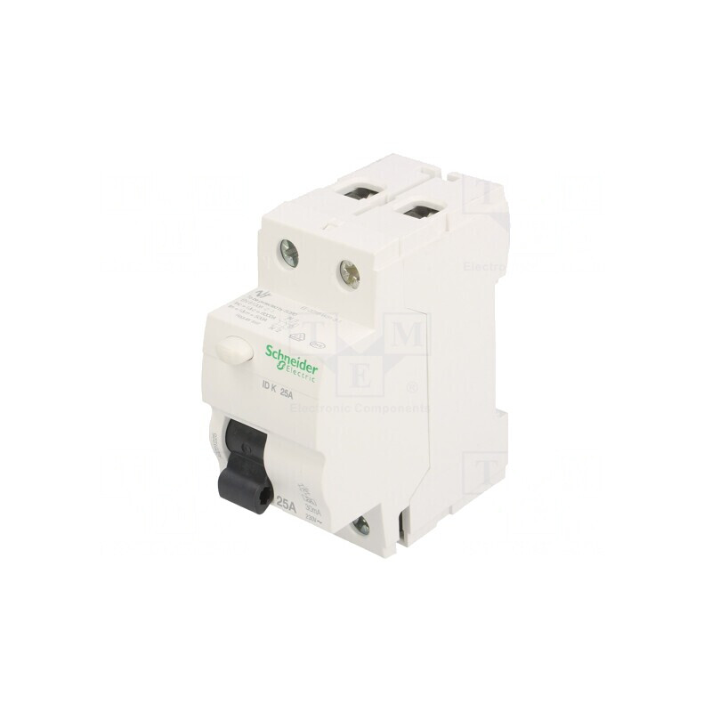 Întrerupător diferențial 25A 30mA 2P 400VAC | Electronic-mag.ro | Componente Electronice