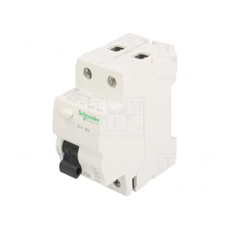 Întrerupător diferențial 25A 30mA 2P 400VAC | Electronic-mag.ro | Componente Electronice