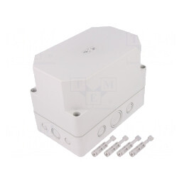 Carcasă Universală Gri IP66 110x180x137mm | Electronic-mag.ro | Componente Electronice