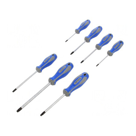 Set Șurubelnițe Torx cu Protecție, 7 Bucăți | Electronic-mag.ro | Componente Electronice