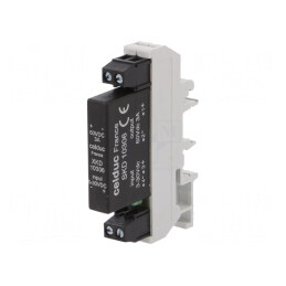 Releu Semiconductor 5-30VDC 1A 2-60VDC pentru Șină DIN | Electronic-mag.ro | Componente Electronice