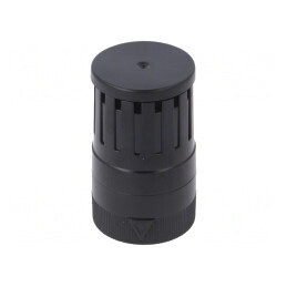 Semnalizator acustic negru 24V 80dB | Electronic-mag.ro | Componente Electronice