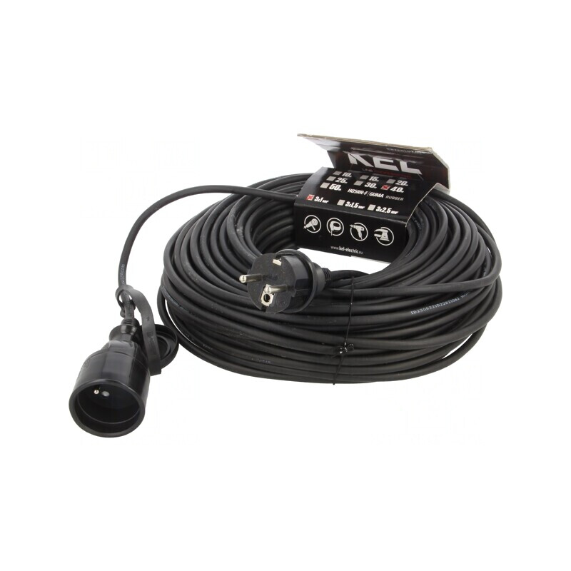 Prelungitor alimentare negru 40m 10A | Electronic-mag.ro | Componente Electronice Prelungitor alimentare negru 40m 10A | Electronic-mag.ro | Componente Electronice