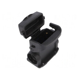 Carcasă pentru Conectori HDC Han-Eco A 10A Drept | Electronic-mag.ro | Componente Electronice