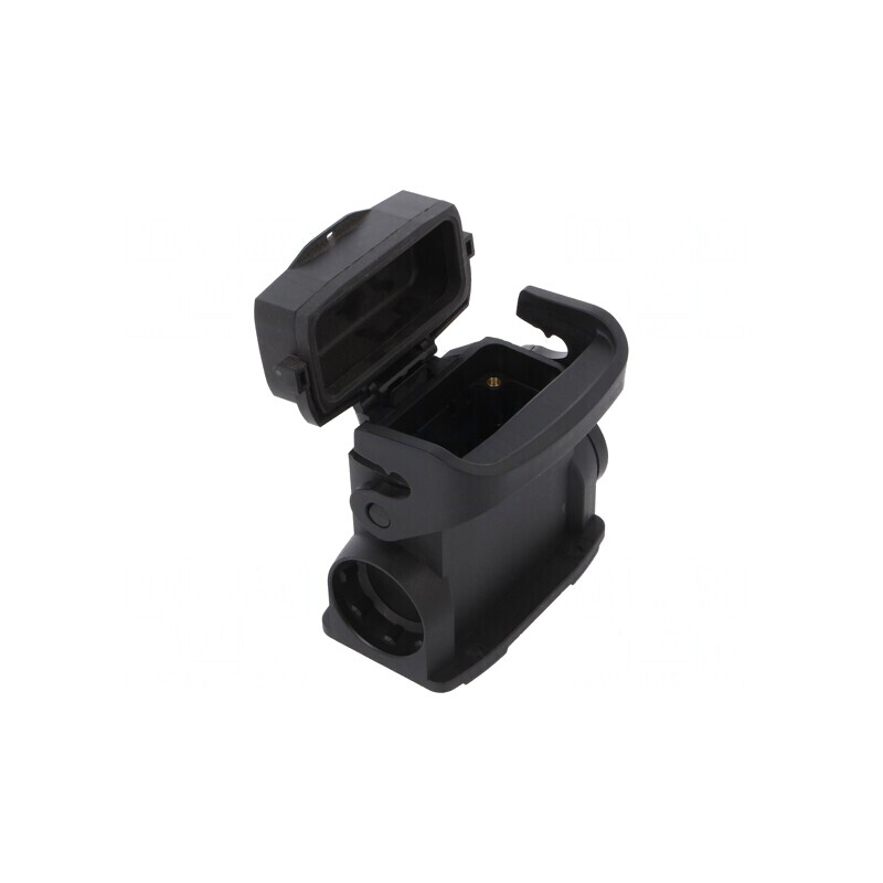 Carcasă pentru conectori HDC Han-Eco® A 10A dreaptă | Electronic-mag.ro | Componente Electronice