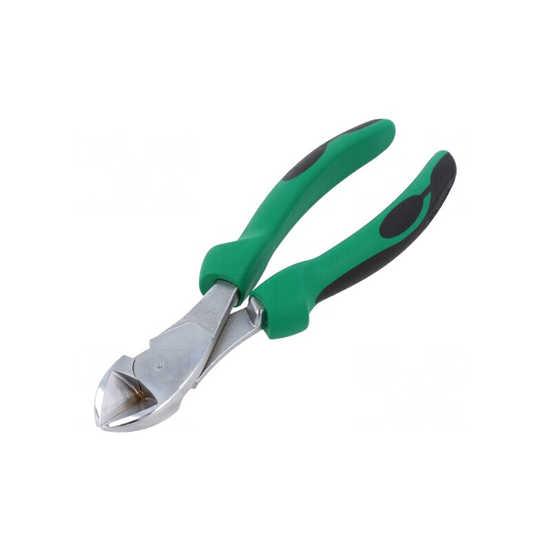 Clește lateral cu tăiere vârf cromat, mânere bicomponente | Electronic-mag.ro | Componente Electronice
