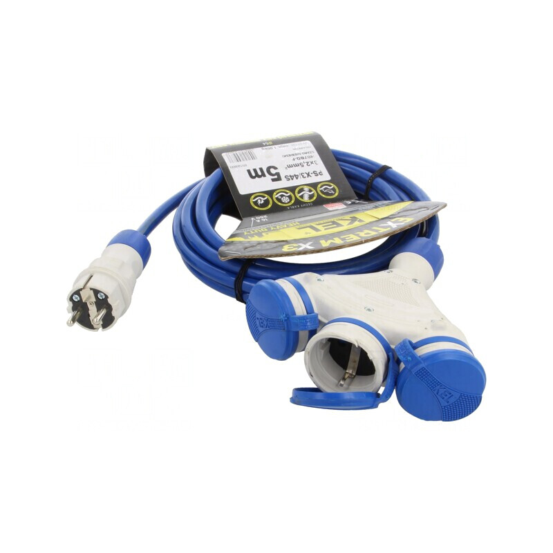 Prelungitor Alimentare 3 Prize Albastru 5m 16A | Electronic-mag.ro | Componente Electronice Prelungitor Alimentare 3 Prize Albastru 5m 16A | Electronic-mag.ro | Componente Electronice