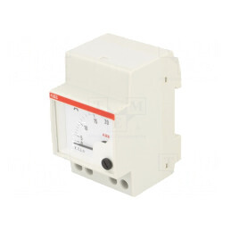Ampermetru pentru şină DIN I AC 0-20A Clasa 1.5 50-60Hz AMT1 | Electronic-mag.ro | Componente Electronice