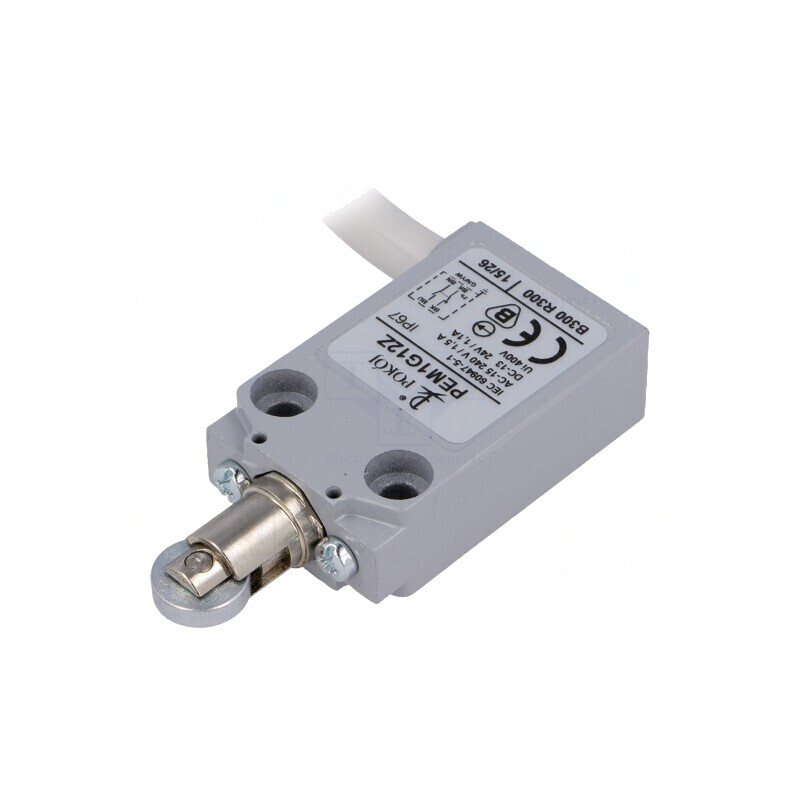 Limitator Cursă Rola Metalică Ø12mm 5A PEM1G12Z | Electronic-mag.ro | Componente Electronice Limitator Cursă Rola Metalică Ø12mm 5A PEM1G12Z | Electronic-mag.ro | Componente Electronice