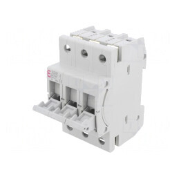 Separator cu Fuzibil D01 10A 400V 3 Poli pentru Șină DIN | Electronic-mag.ro | Componente Electronice