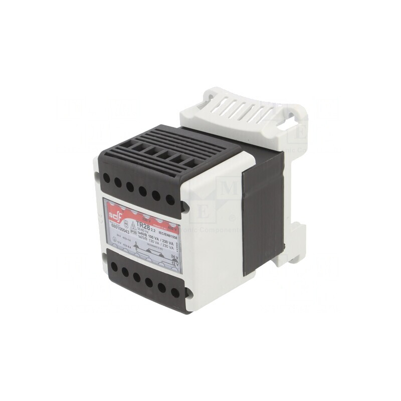 Transformator alimentare 100VA 230/400V AC la 12/24V IP20 | Electronic-mag.ro | Componente Electronice