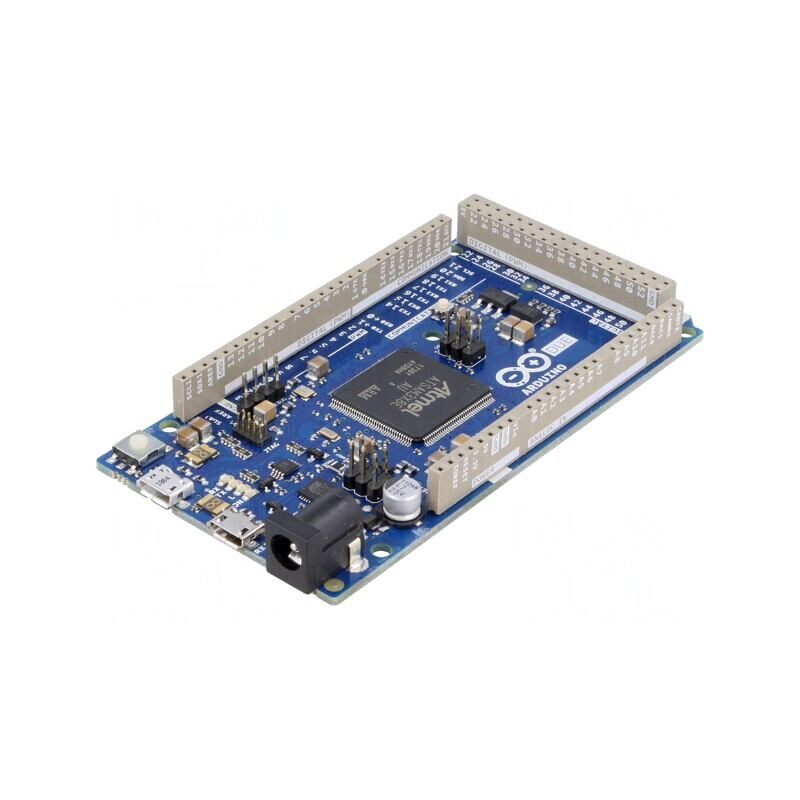 Arduino Due - Placă de Dezvoltare SAM3X8E cu Soclu Pini și USB B Micro