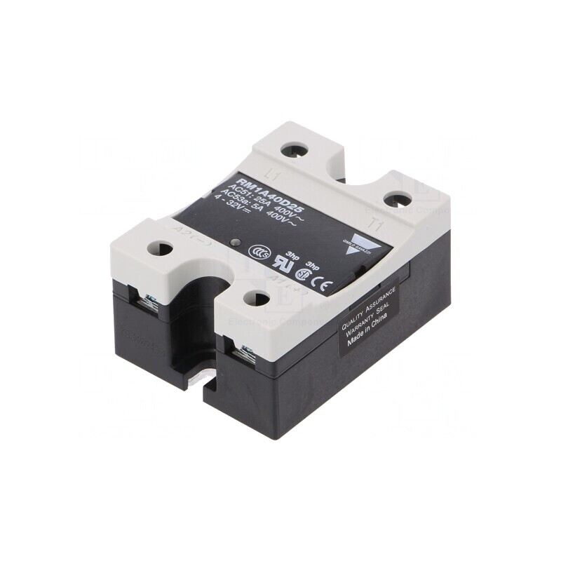 Releu Semiconductori 25A 1-Fazat 4-32VDC 42-440VAC | Electronic-mag.ro | Componente Electronice