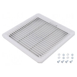 Filtru IP54 Gri 177x177mm | Electronic-mag.ro | Componente Electronice
